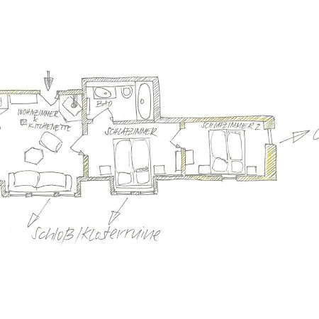 Apartamento Gutshaus Altbauhof Dargun Exterior foto